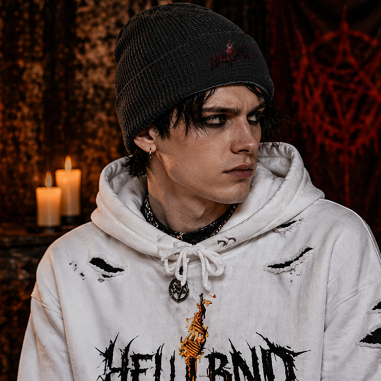 HELLBND // Waffle beanie